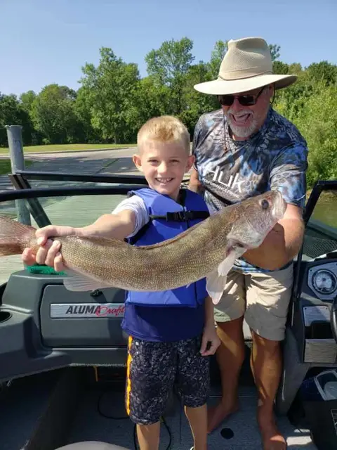 happy fishermen
